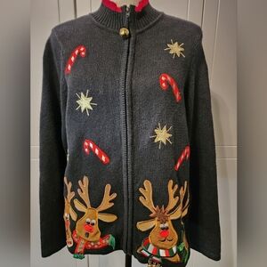 Preowned vintage Heirloom Collectibles womens‎ size M Christmas sweater